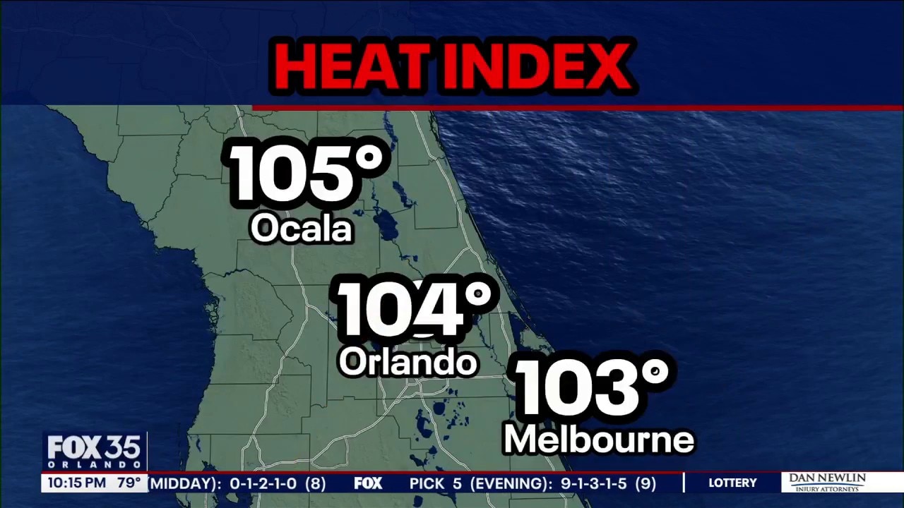 Orlando Weather: Afternoon, evening showers for Friday