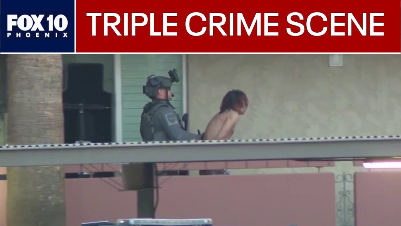 Man shot by Scottsdale police, multiple arrested in 3 related crime scenes