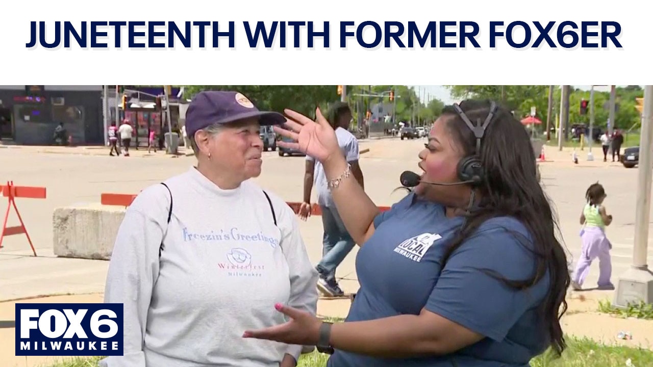 Juneteenth in Milwaukee: Former FOX6er Joanne Williams joins in