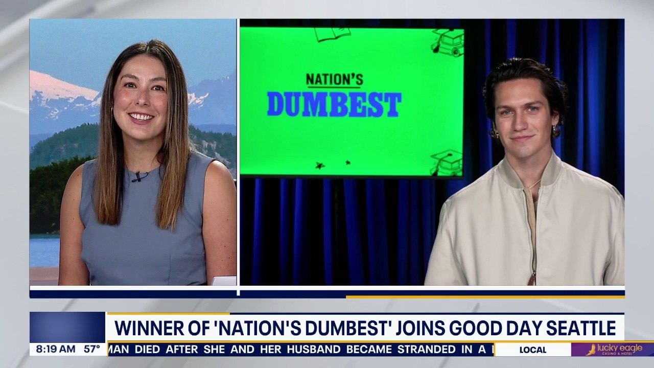 Winner of 'Nationa's Dumbest' joins Good Day Seattle