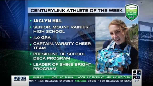 CenturyLink Athlete of the Week 10/16