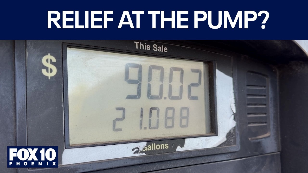 Gas prices trend down in Arizona and other states
