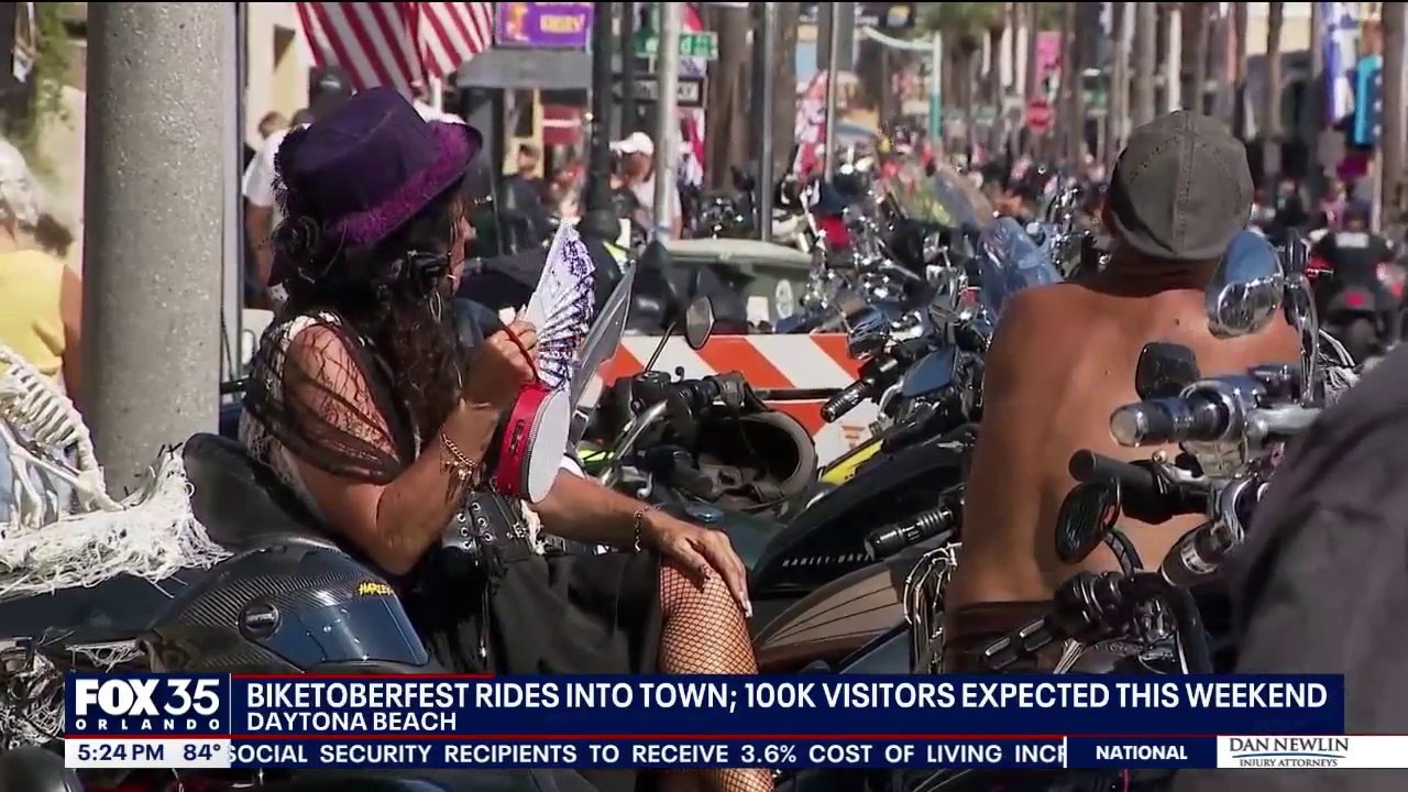 Biketoberfest returns to Daytona Beach, with 100,000 riders expected