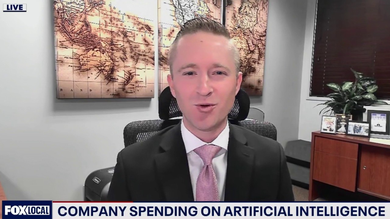 Discussing AI spending by businesses