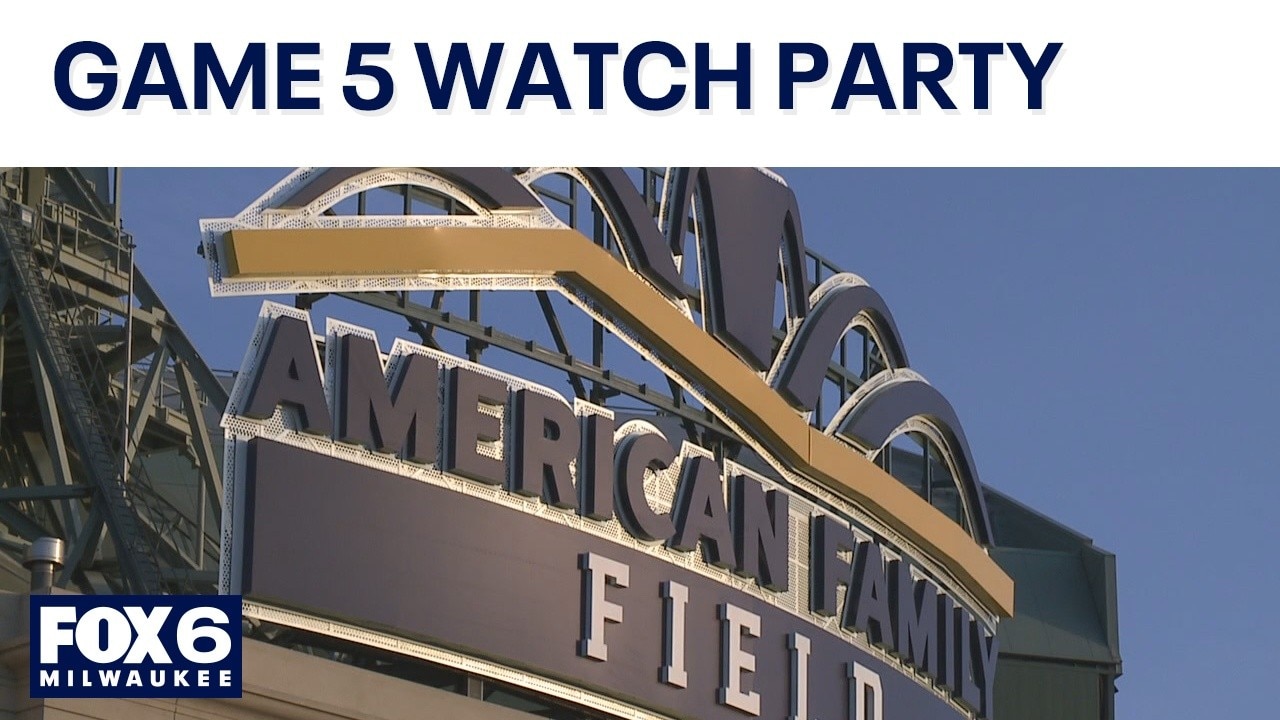 World Series: Brewers Game 5 watch party at American Family Field