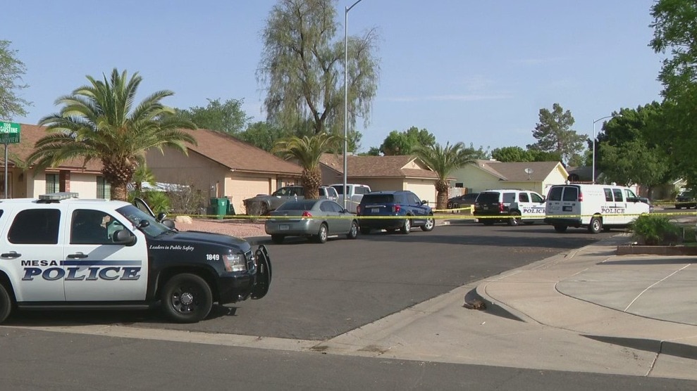 Woman shot by Mesa police officers