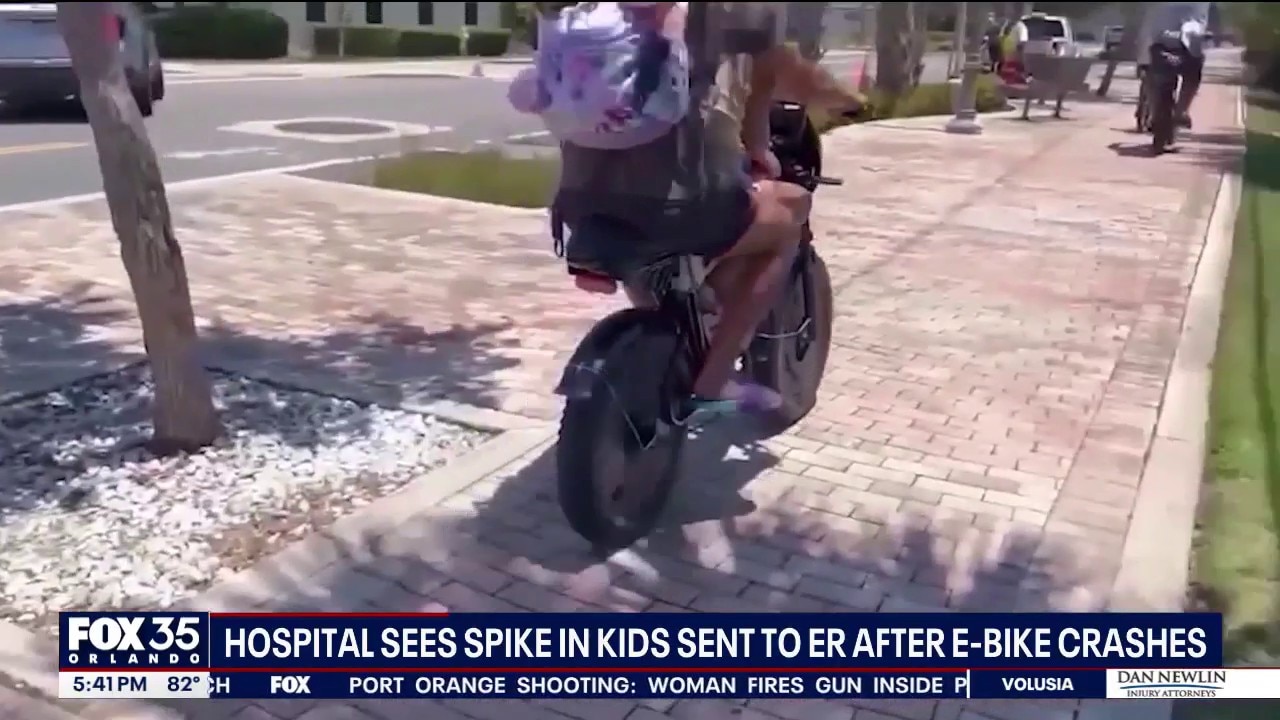 E-bike, e-scooter injuries among children surge at Arnold Palmer Hospital
