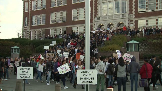 Local school walkout
