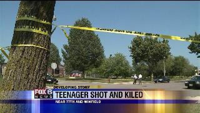 16-year-old shot and killed Sunday