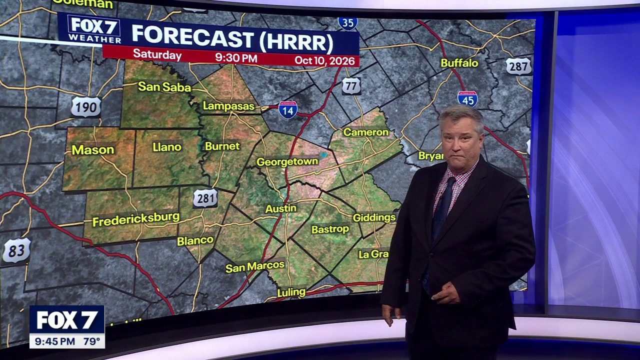 Austin weather: Oct. 10 overnight forecast