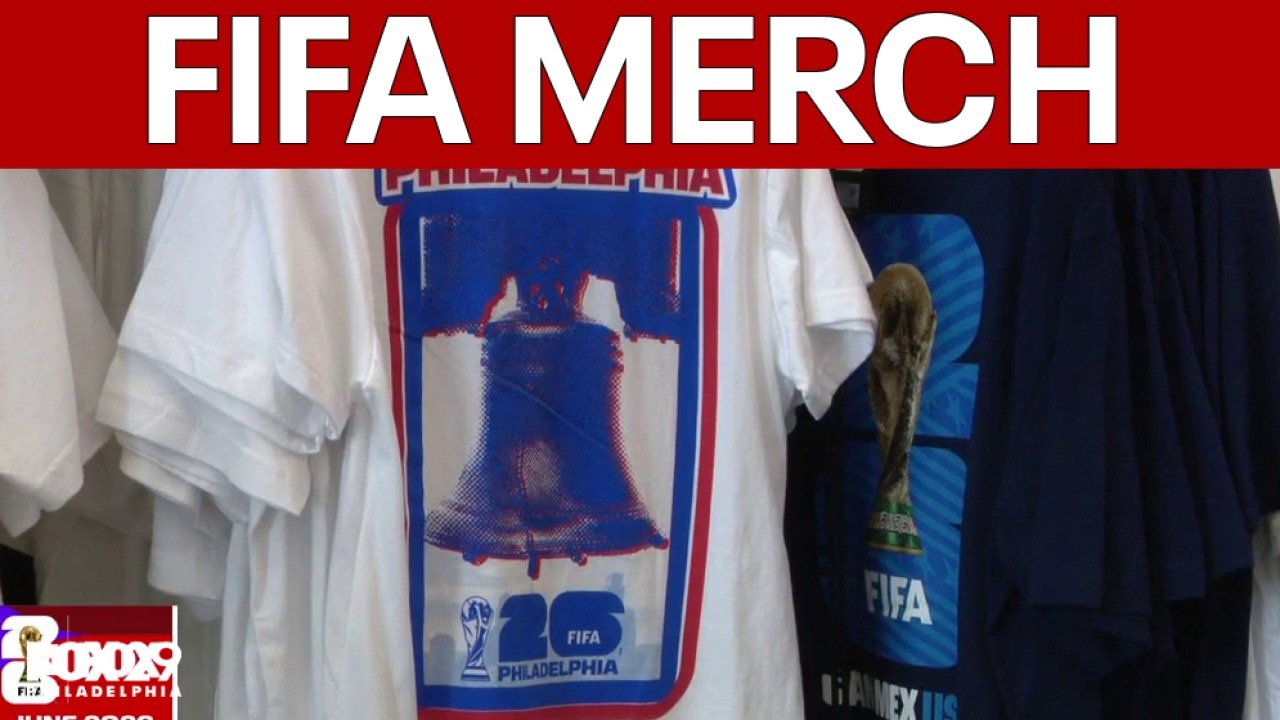 Where to find FIFA World Cup merch in Philadelphia, Cherry Hill