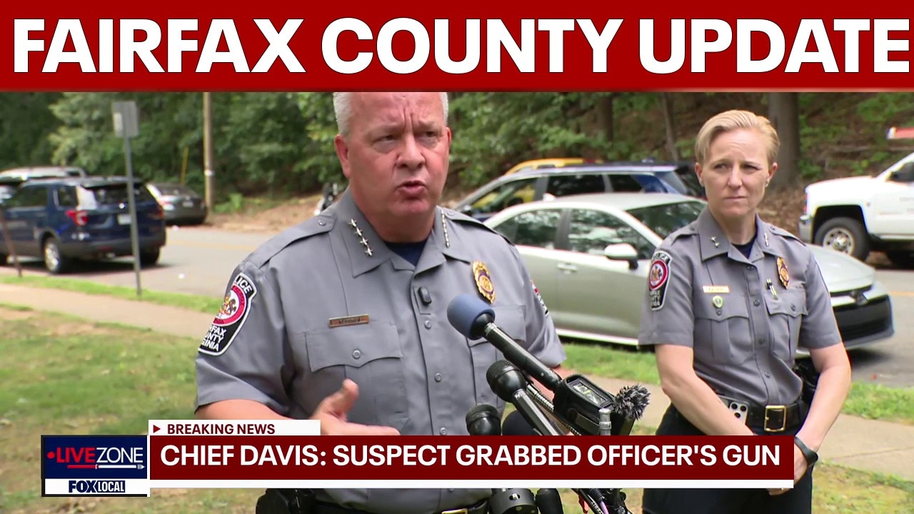 Man hospitalized after officer fires weapon during domestic incident in Annandale, police say