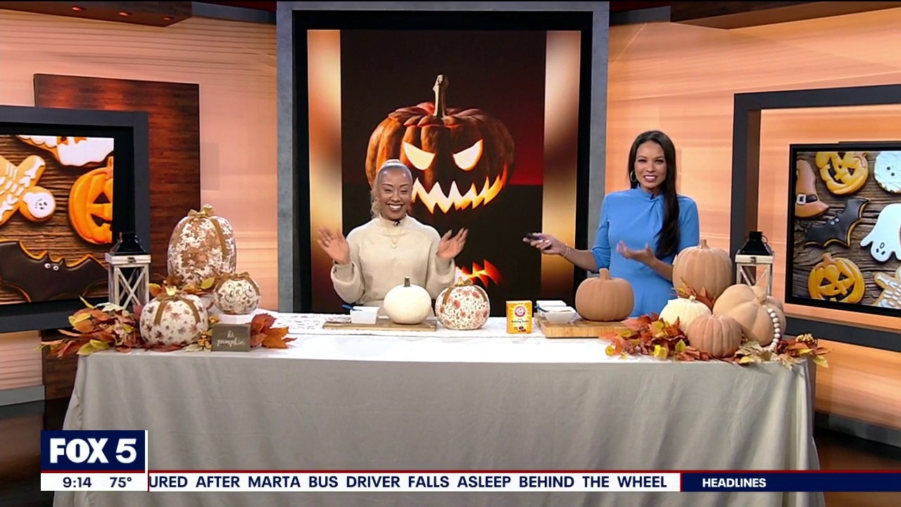 DIY Pumpkin decorating with Bianca Octavia