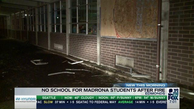 Fire causes more than $250,000 in damage at Edmonds school