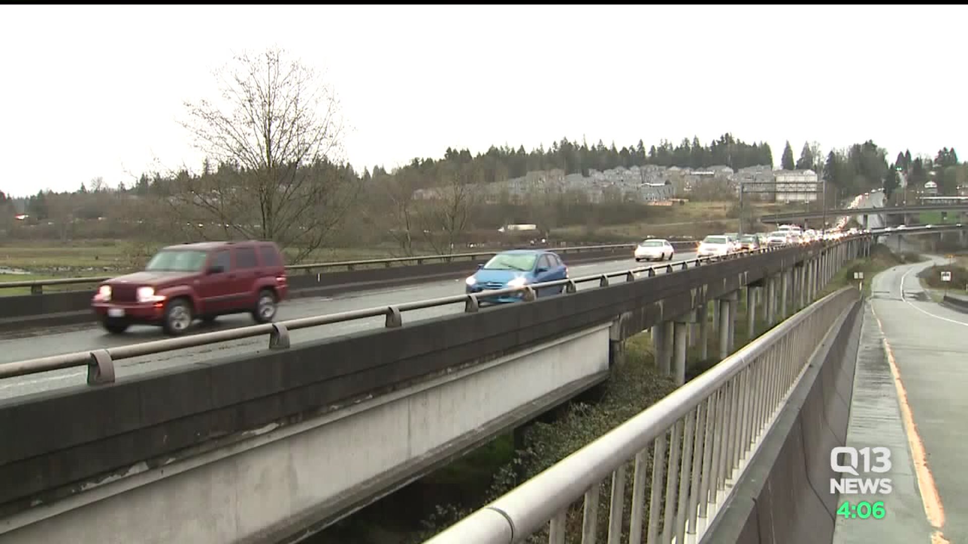 U.S. 2 trestle mess near Lake Stevens