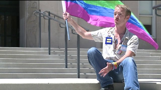 Protesters flood Racine Co. Courthouse: "My hometown is saying no to something so simple"
