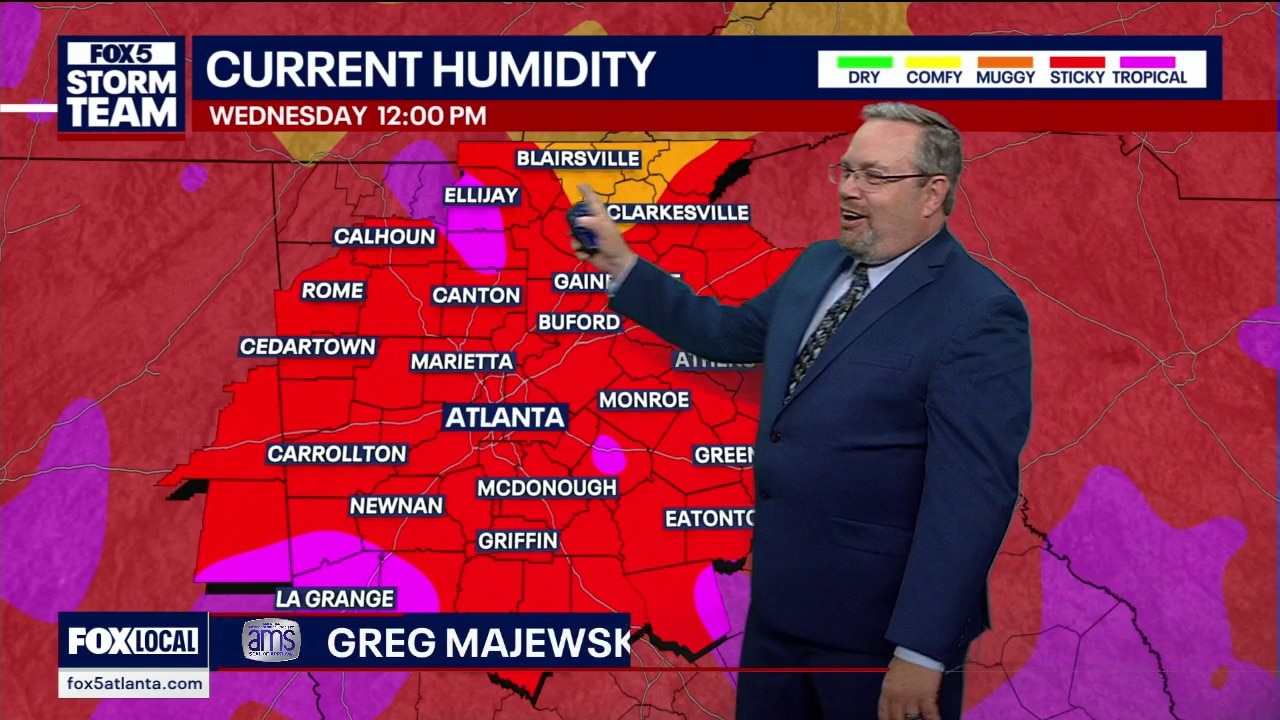 Wednesday midday weather forecast