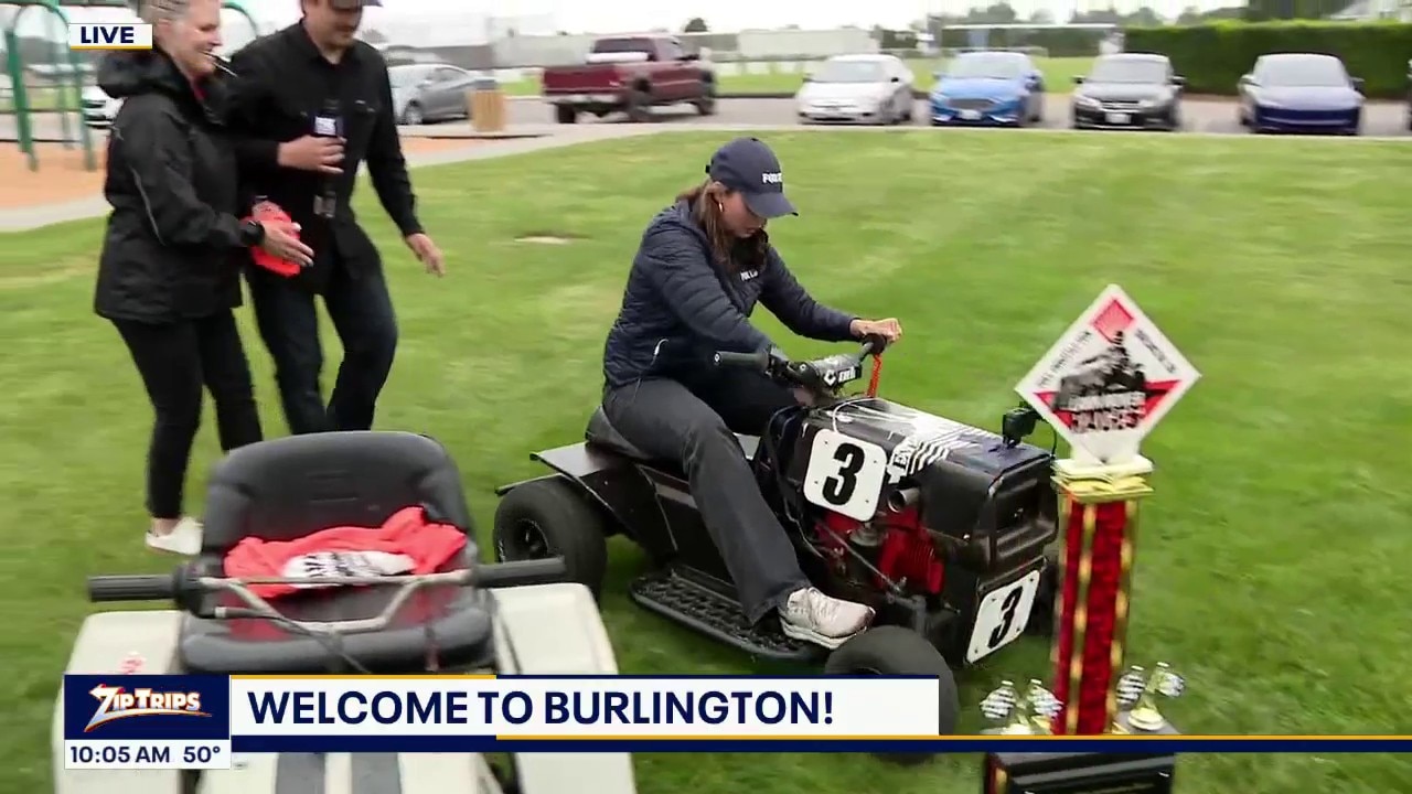Zip Trips: Lawn mower racing in Burlington