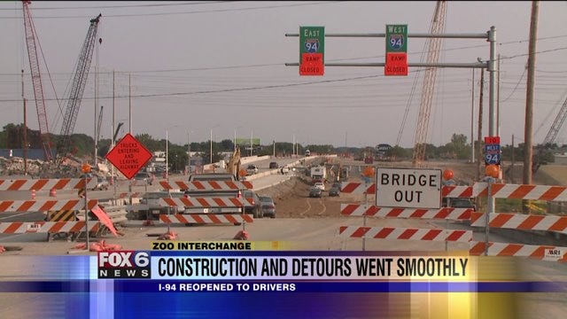 "Super pleased with the result:" DOT officials say weekend full freeway closure went well