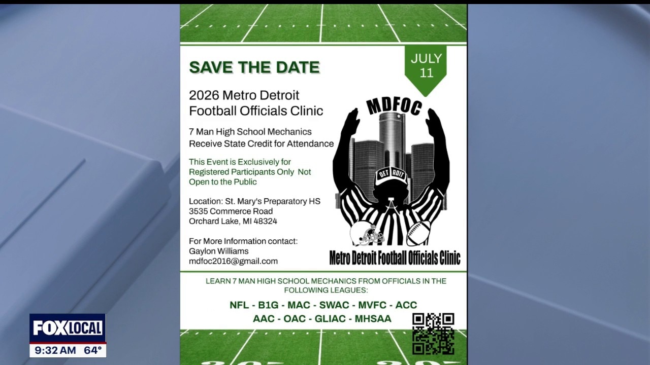 Metro Detroit Football Officials Clinic 