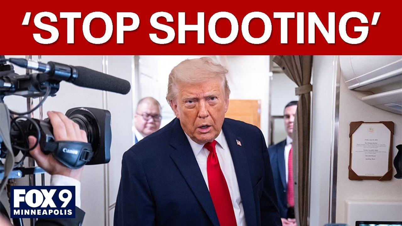 Trump calls for Israel and Iran to ‘stop shooting'