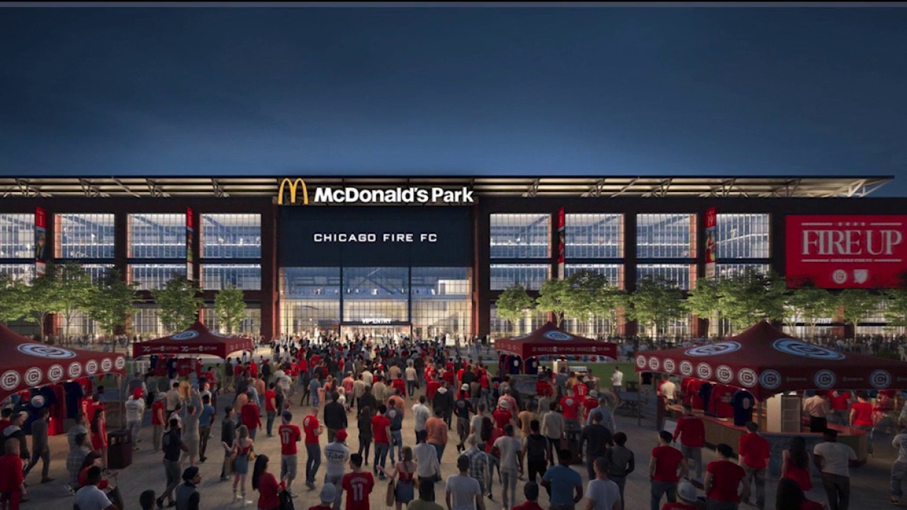 McDonald’s secures naming rights for Chicago Fire’s new stadium