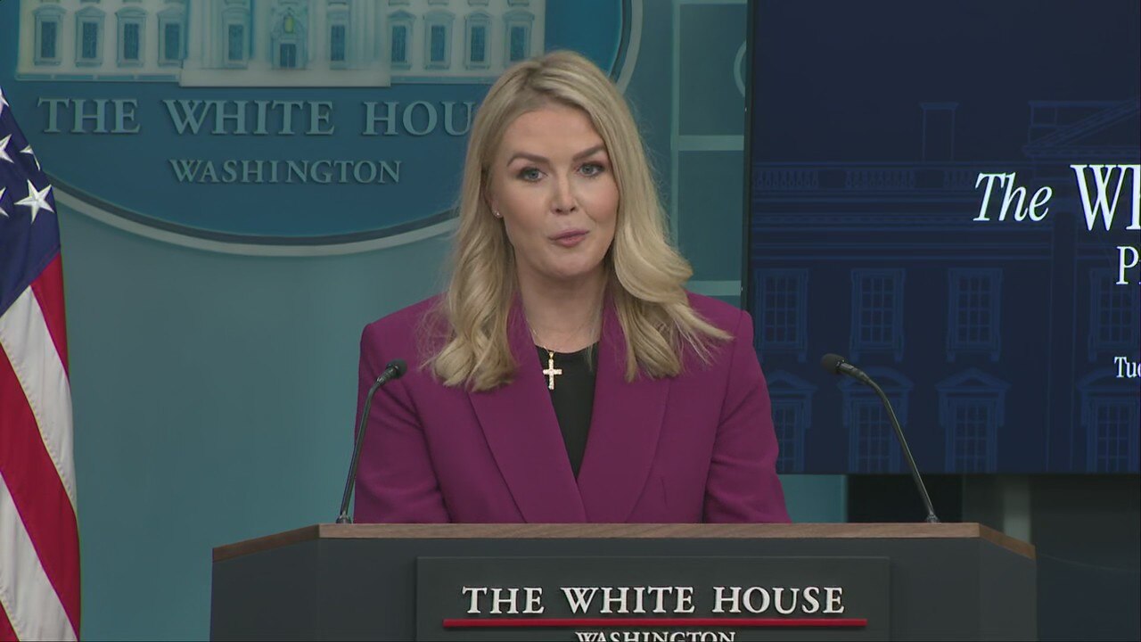 Trump White House holds first press briefing