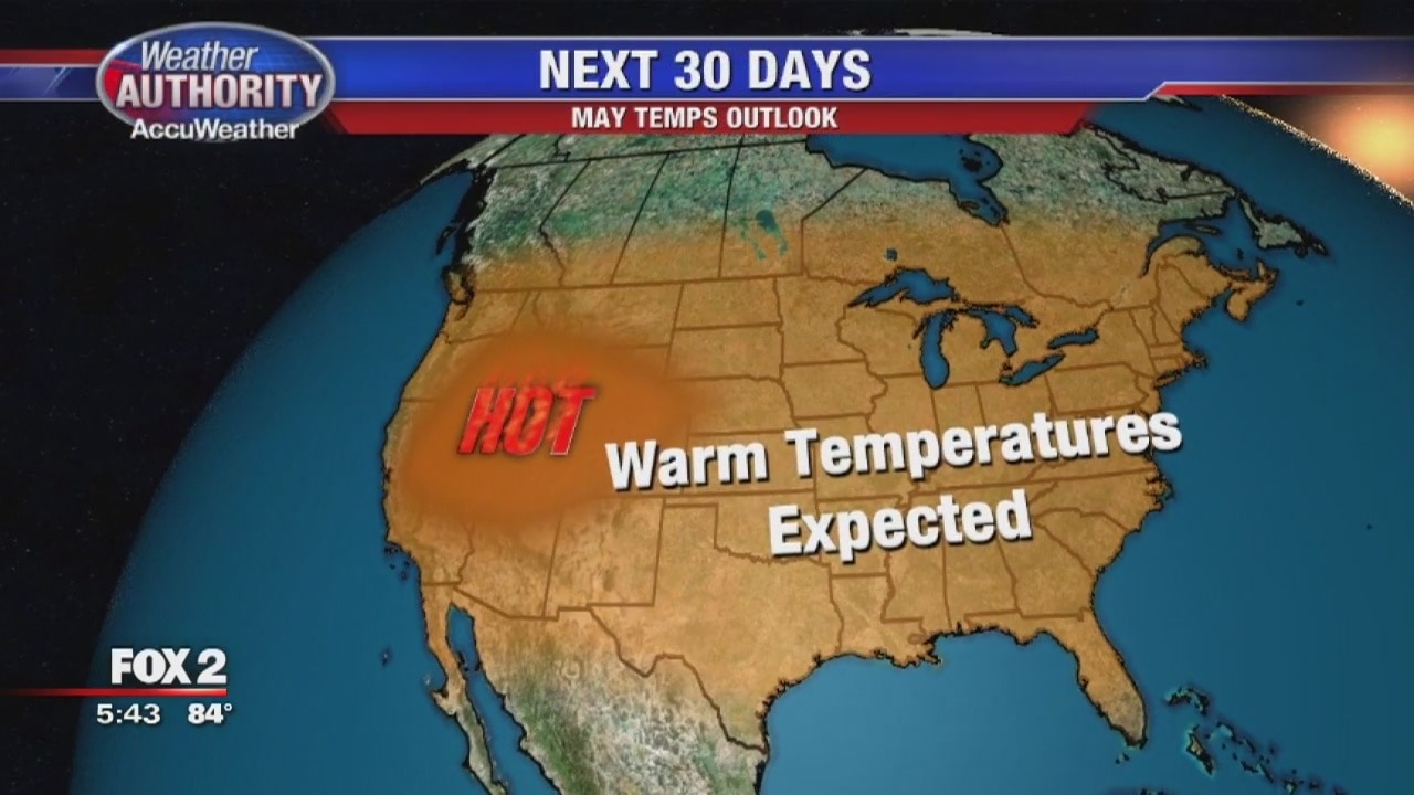 Summer outlook: long, hot, kinda wet summer for SE Michigan