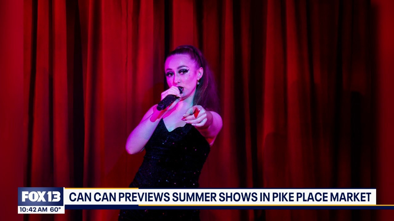 Preview of Can Can's shows at Seattle's Pike Place Market