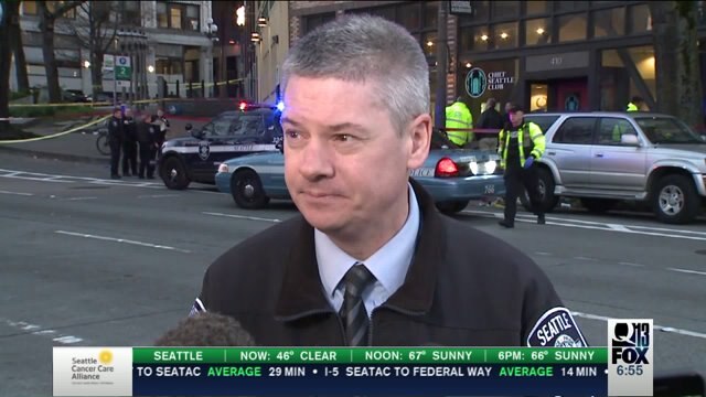 Seattle police 7 a.m. briefing on double shooting