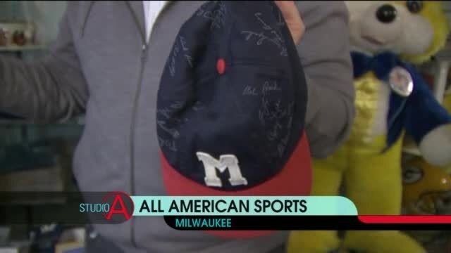 All American Sports has an amazing collection of sports memorabilia