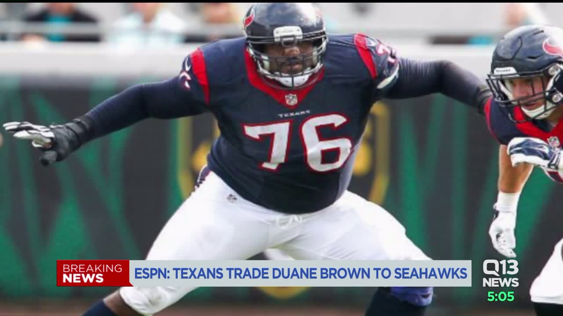 Texans trade Duane Brown to Seahawks