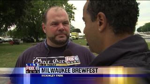 Justin checks out beer, music at Brewfest