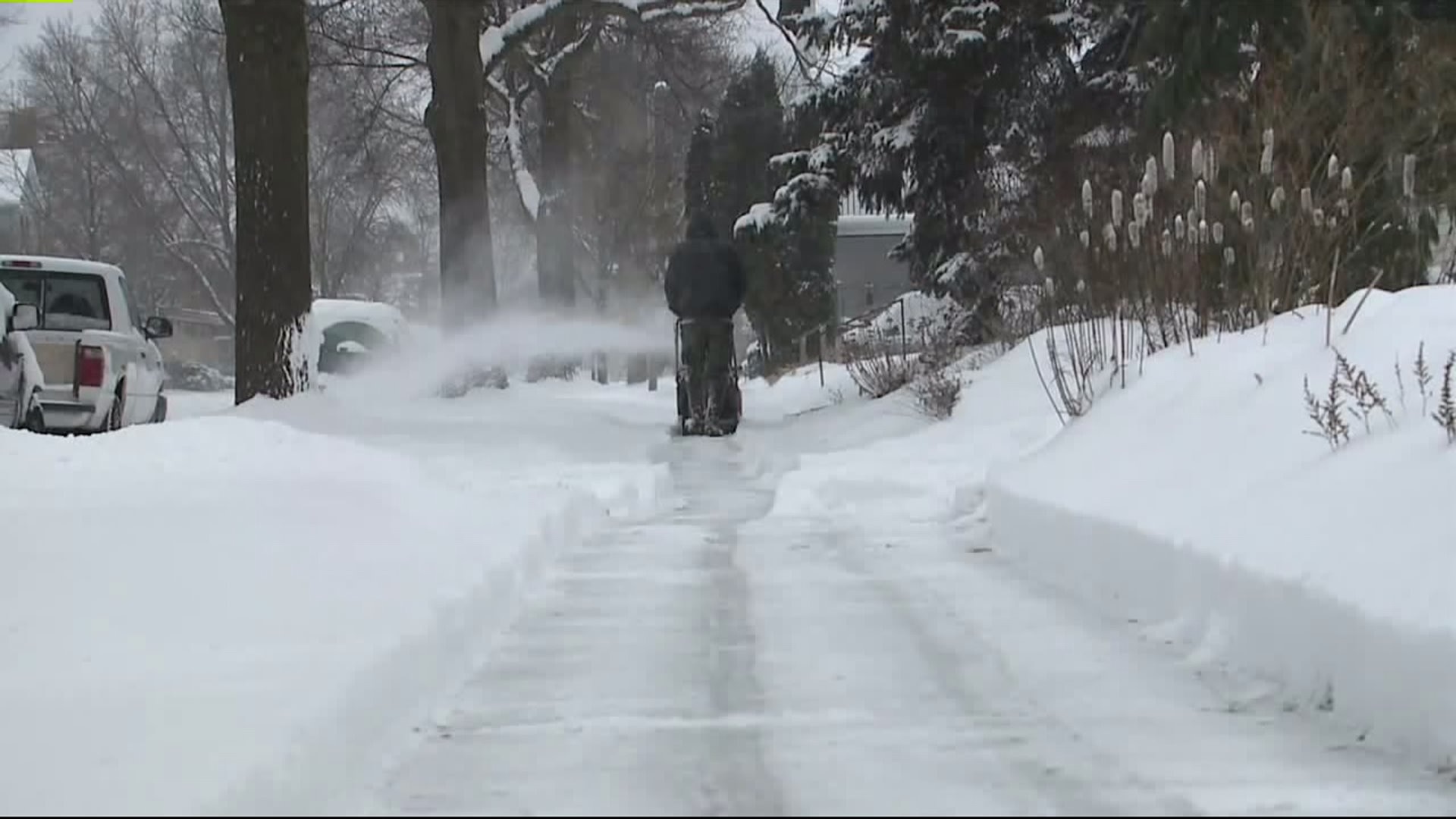 Snow in Sheboygan