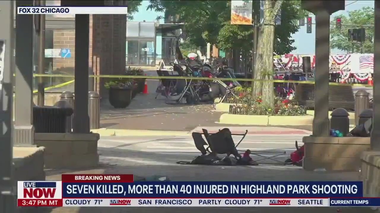 Highland Park Parade Shooting: Suspect Charged with 7 Counts of First Degree Murder, State Attorney says 'dozens of more charges' will be filed | LiveNOW from FOX