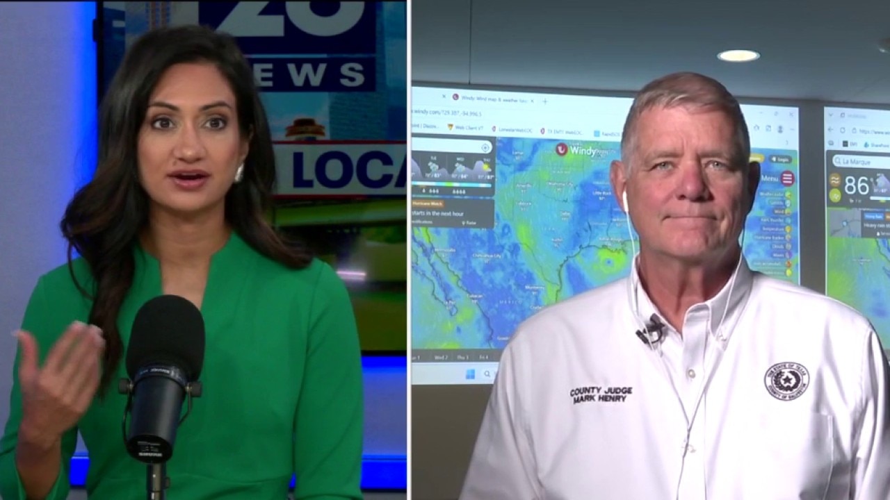 Galveston County judge discusses preps with tropical depression in the Gulf