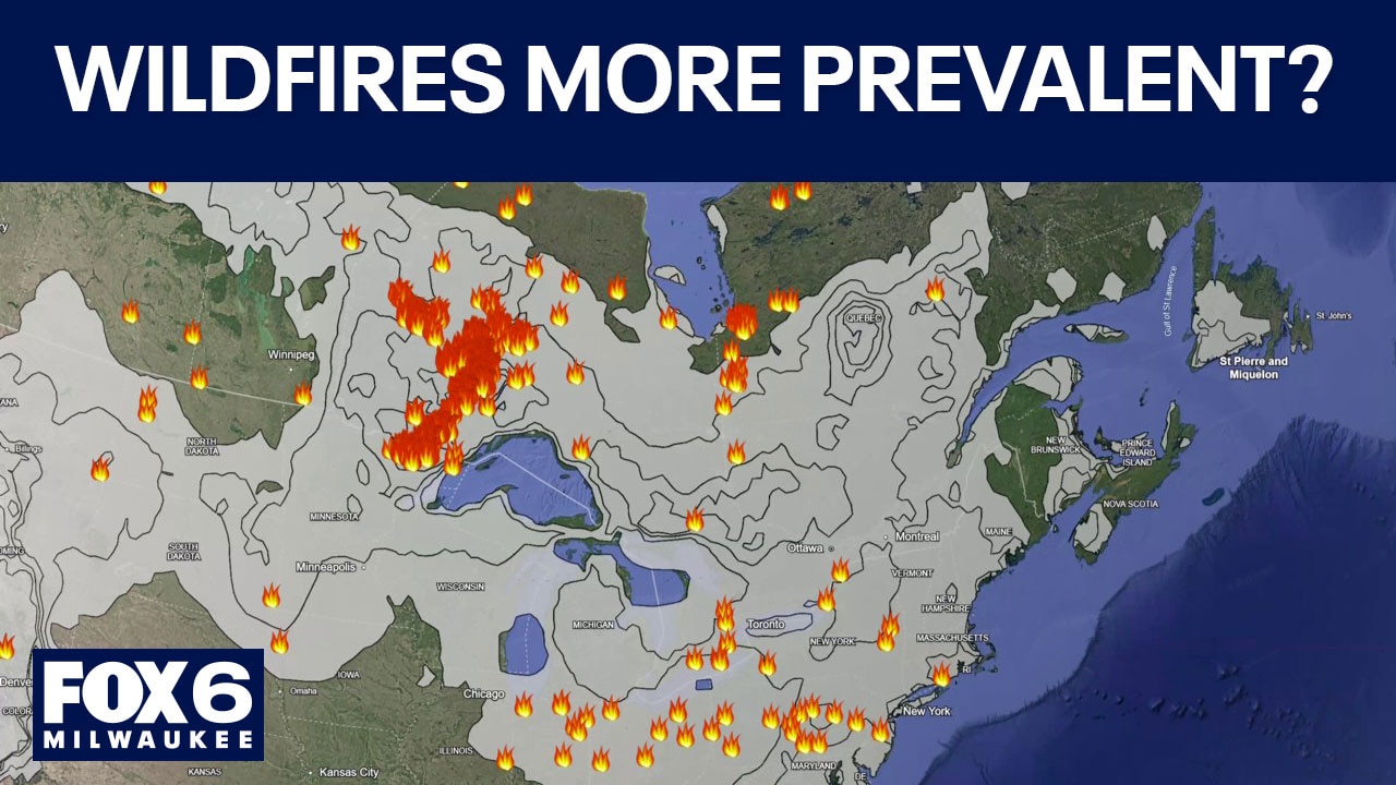 Wildfires, wildfire smoke more prevalent in recent decades; expert weighs in