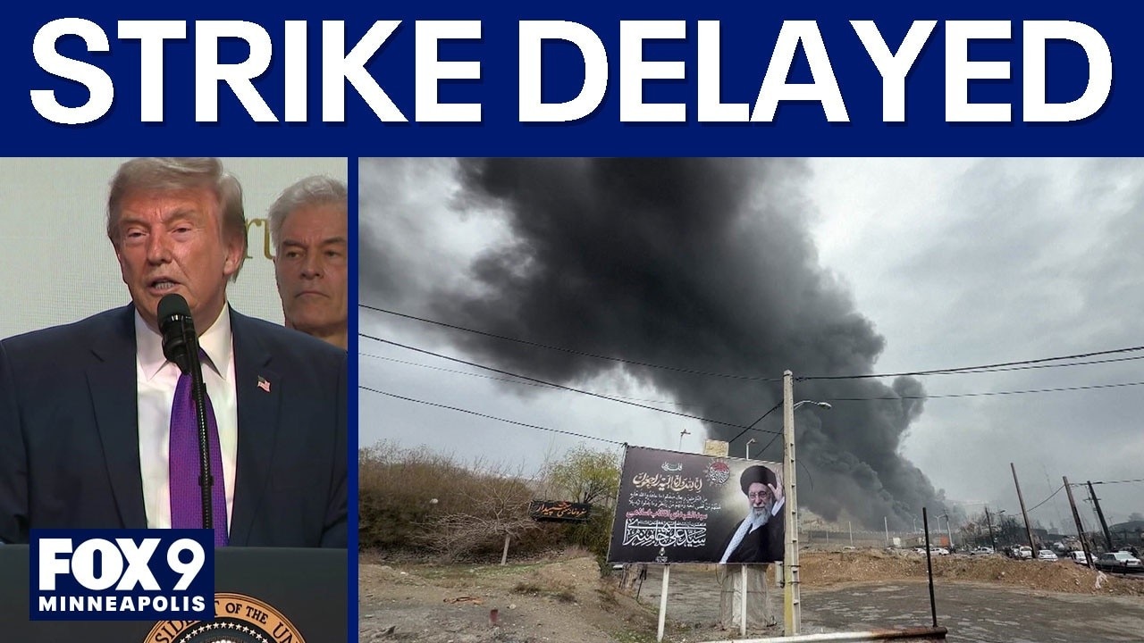 Trump calls off new strikes on Iran