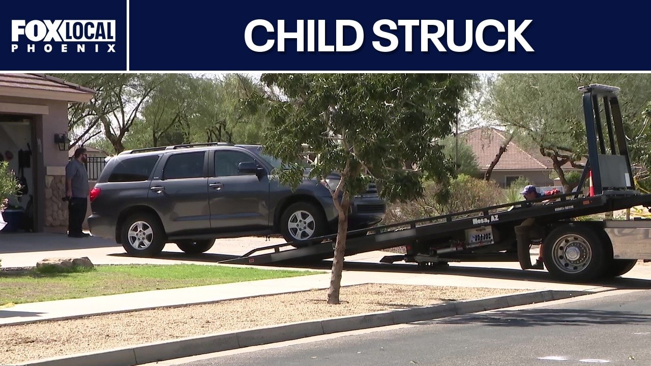 Queen Creek boy struck by family SUV