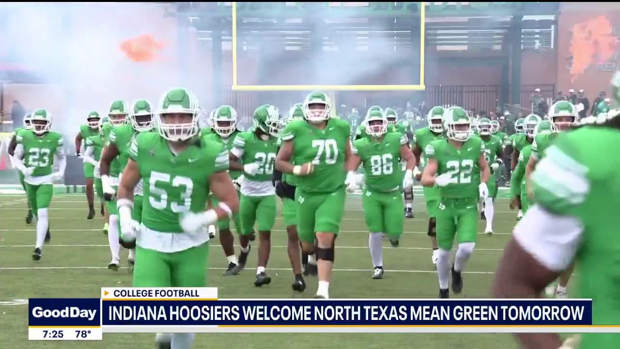 Mean Green featured on FOX's Big Noon Kickoff