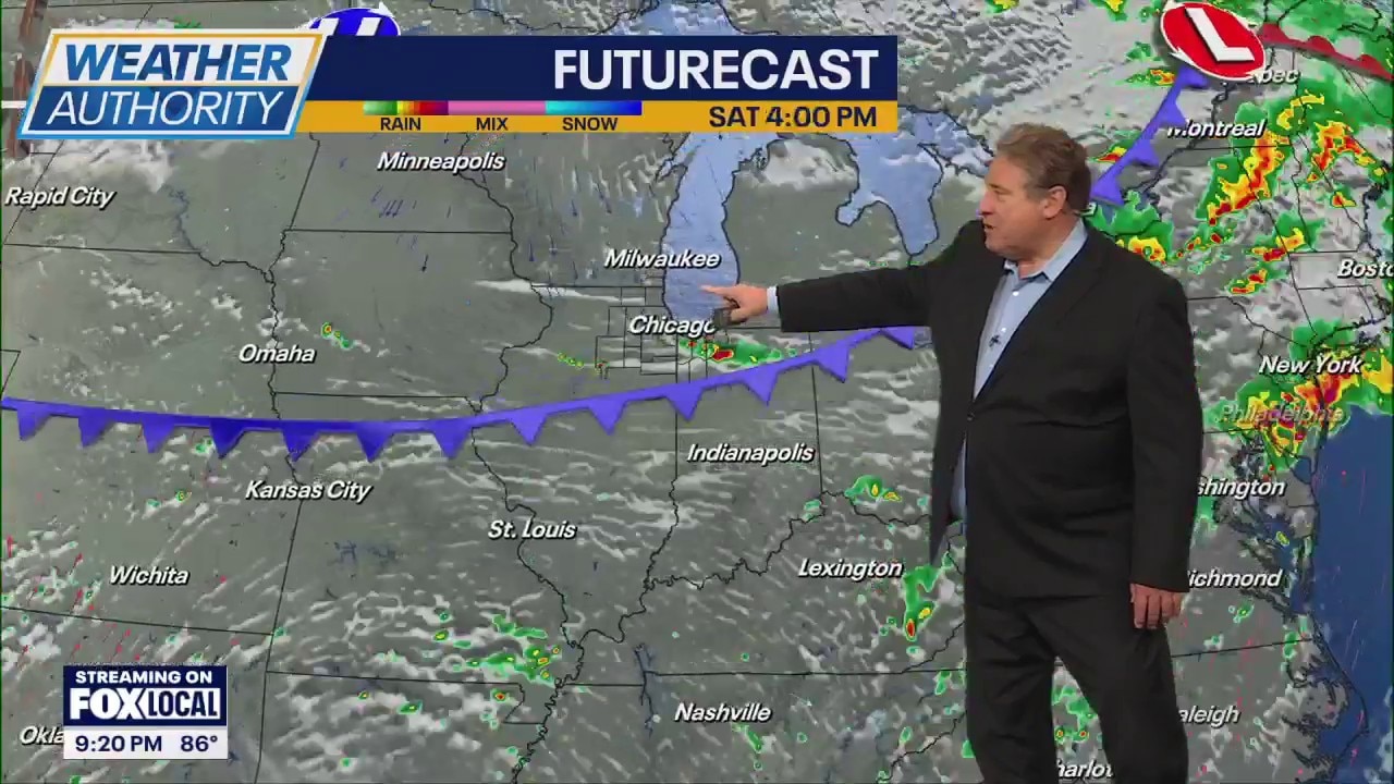 Chicago weather: Second wave of wildfire smoke expected, storm chances return