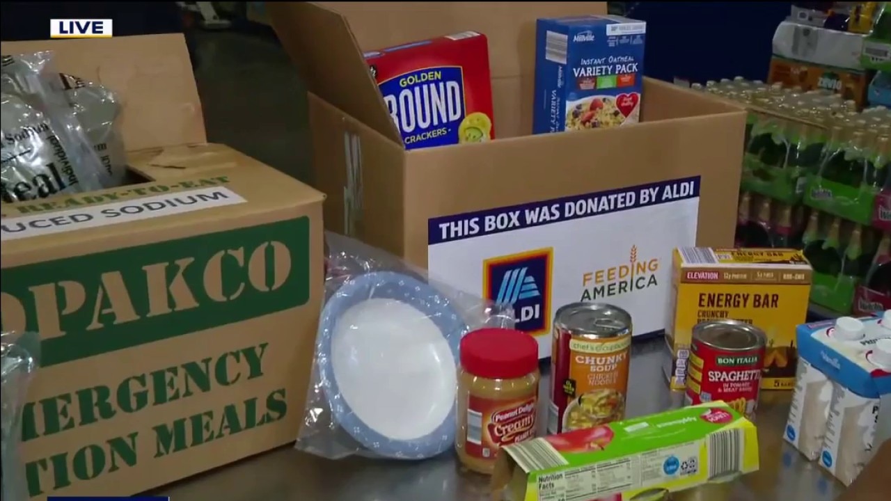 Packing hurricane kits for Bay Area families