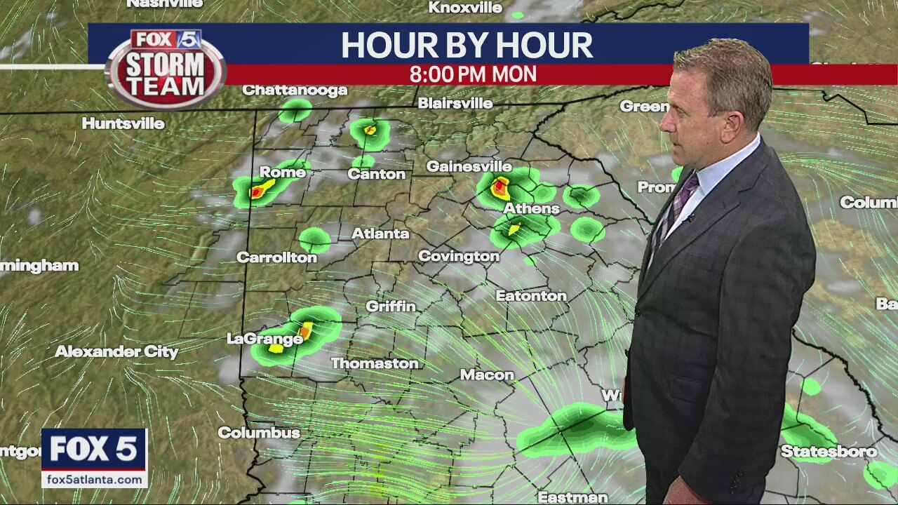 Memorial Day midday forecast