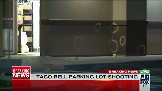 3 people shot at Taco Bell in Everett