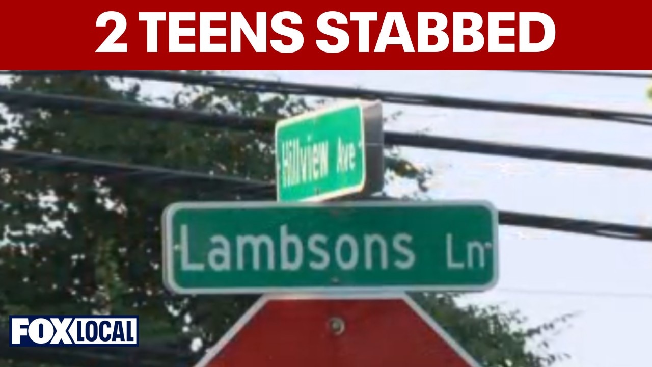 Police search for suspect after 2 teenagers stabbed in New Castle County