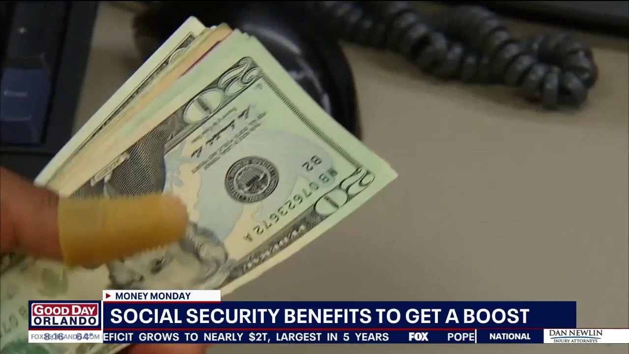Money Monday: Social Security benefits getting a boost