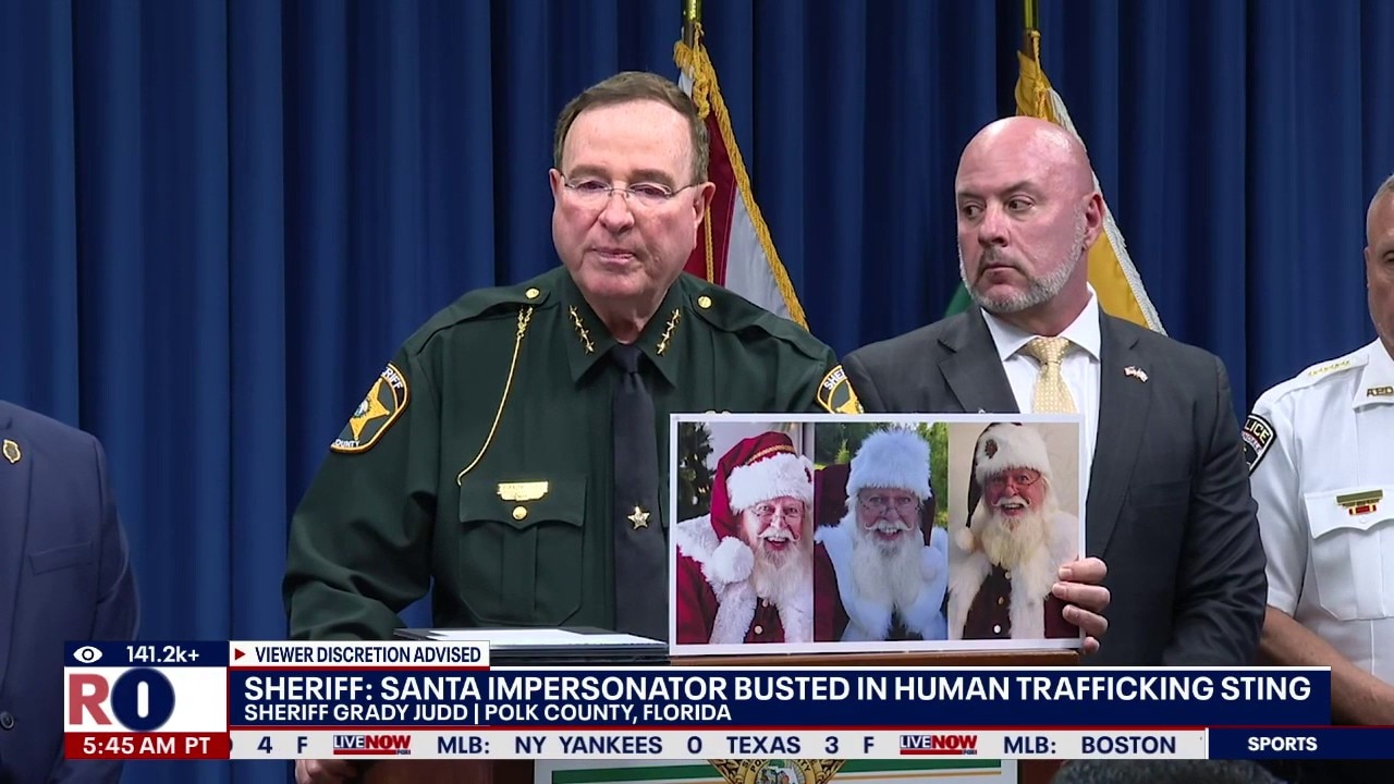 Grady Judd: Sex trafficking Santa arrested in sting