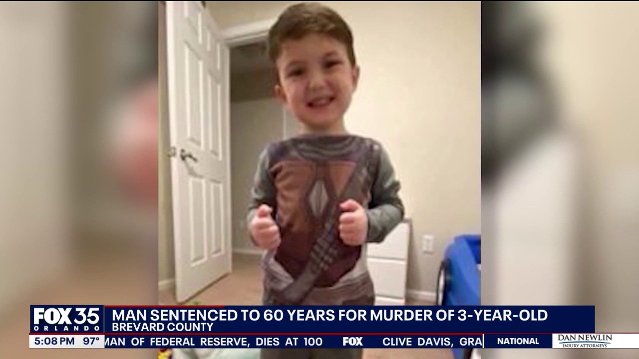 Man sentenced to 60 years in prison in death of 3-year-old boy