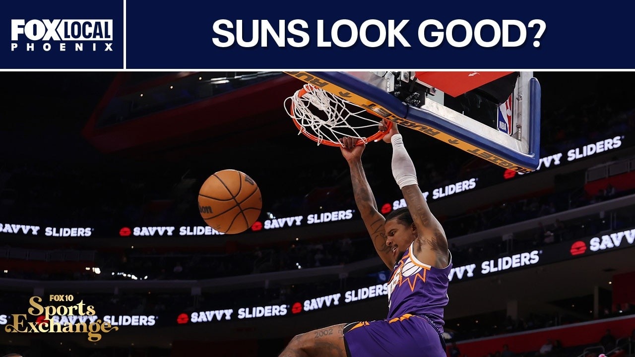 Suns preseason reaction; Injuries piling up for the Cardinals | FOX 10 Sports Exchange