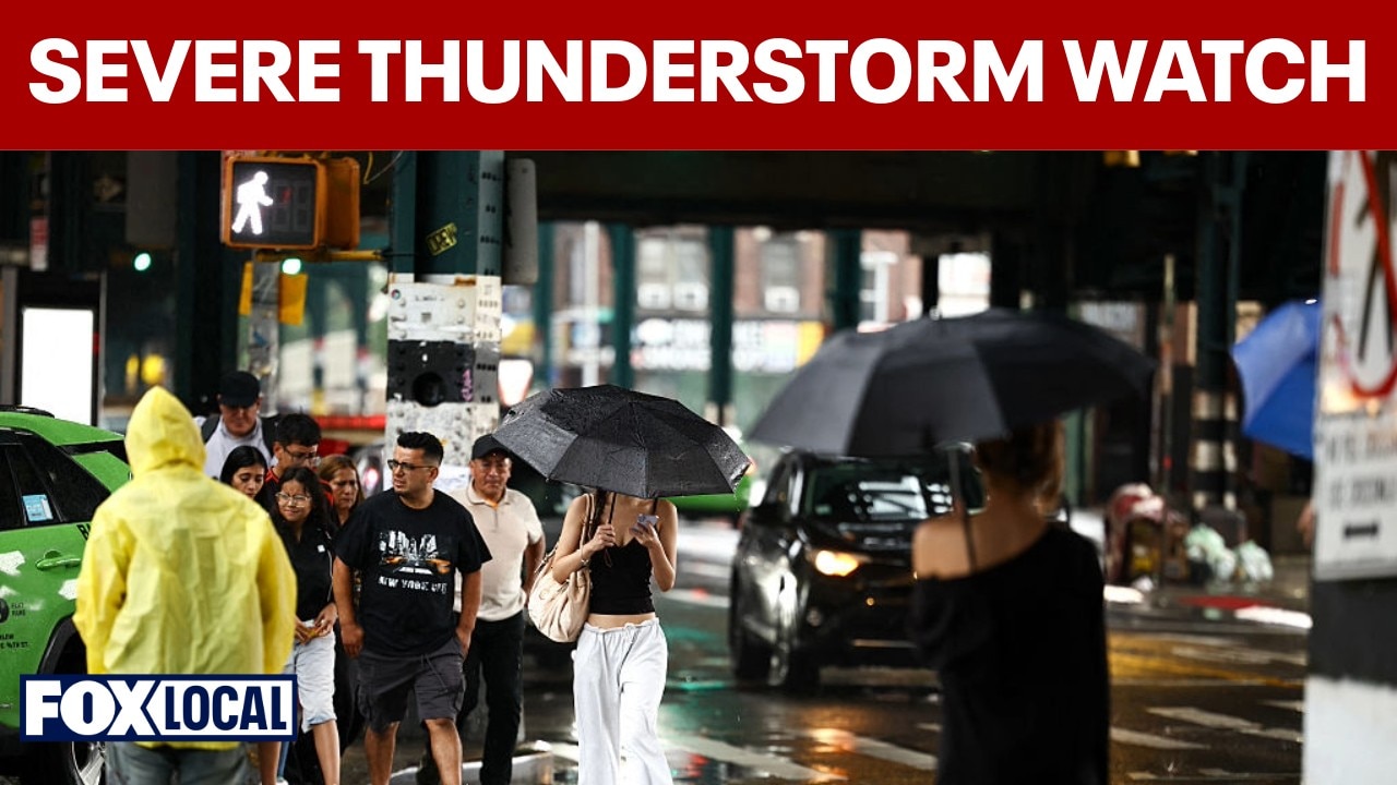 Severe thunderstorm watch issued for tri-state area through midnight